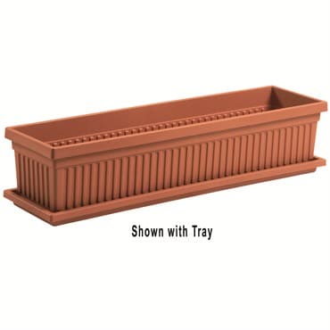 HC 30" Venetian Flower Box Clay Akro Mils — photo 1 of 2