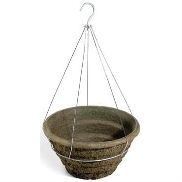 WP 16X8IN DEEP RND GARDEN BSKT 4.25GL 20/CS 106927 HANGERS NOT INCLUDED — photo 1 of 2
