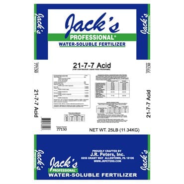 Jacks Prof Acid 21-7-7 25Lb (80/Pl) — photo 1 of 2