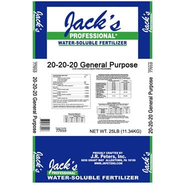 Jacks Prof General Purpose 20-20-20 25Lb (80/Pl) — photo 1 of 2