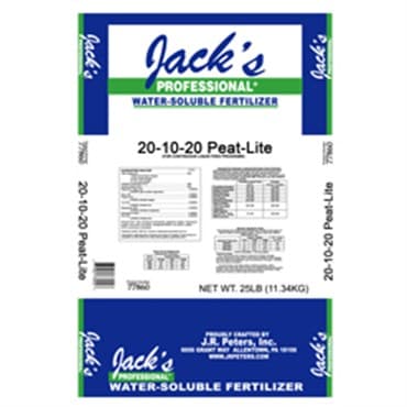 Jacks Prof Peat Lite 20-10-20 25Lb (80/Pl) HAZ — photo 1 of 2