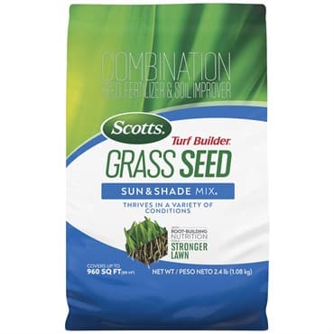 Scotts 2.4# Turf Builder Sun & Shade Grass Seed — photo 1 of 2