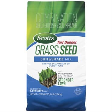 Scotts 5.6# Turf Builder Sun & Shade Grass Seed — photo 1 of 2