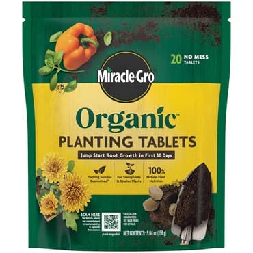 Miracle-Gro Organic Planting Tablets 20ct — photo 1 of 2