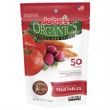 Jobes 50ct Organic Vegetable Fertilizer Spikes — photo 1 of 2