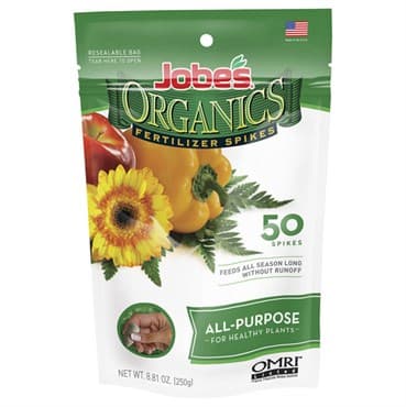 Jobes 50ct Organic All Purpose Fertilizer Spikes — photo 1 of 2