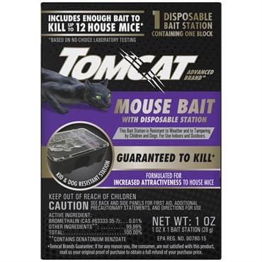 Tomcat 1pk Advanced Tier 1 Disposable Mouse Bait Station — photo 1 of 2