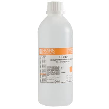 HANNA HI7031L EC CONDUCTIVITY SOLUTION 500ML — photo 1 of 2