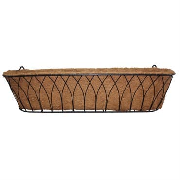 Austram 36" Lotus Trough Planter Black — photo 1 of 2
