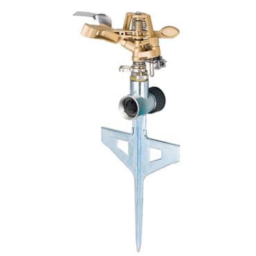 Melnor XT Metal Pulsating Sprinkler w/ Metal Step Spike — photo 1 of 2