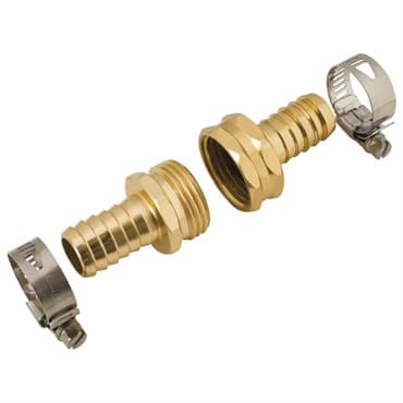 Melnor 5/8" Hose Repair Set Metal Female & Male — photo 1 of 2