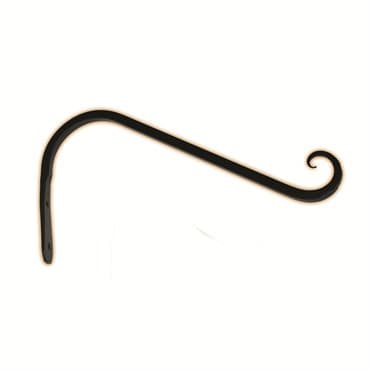 Hookery 12" Angled Hanger W/ Upturned Hook — photo 1 of 2