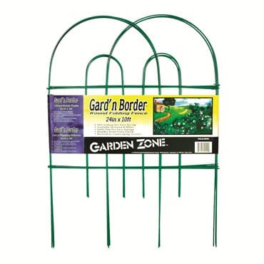 Origin Point 24"x10' Green Round Folding Fence — photo 1 of 2