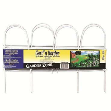 Origin Point 10"x10' White Round Folding Fence — photo 1 of 2