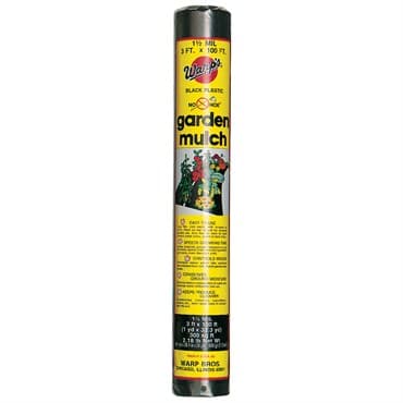 Warps 1.5M 3'x100' NO-HOE Garden Mulch Black — photo 1 of 2