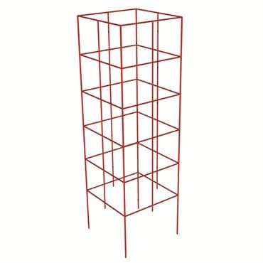 Panacea 47" 4 Panel Heavy Duty Red Tomato Tower — photo 1 of 2