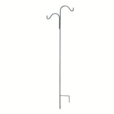 Panacea 5/8" Shepherds Hook 90" Double Offset Black — photo 1 of 2