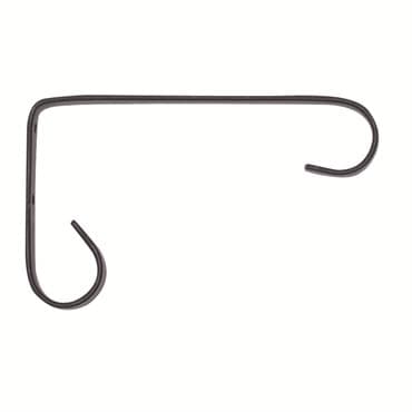 Panacea 6" Black Hanging Plant Bracket — photo 1 of 2