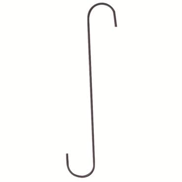 Panacea 8" Black Garden S Hook 2pk — photo 1 of 2