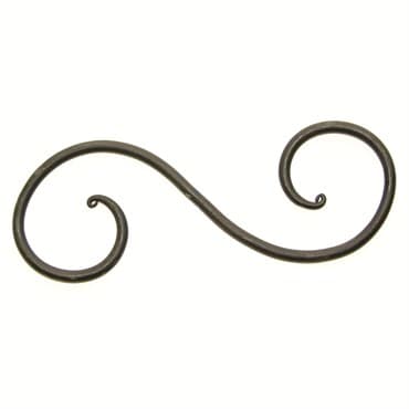Panacea 6" Black Forged S Hook — photo 1 of 2