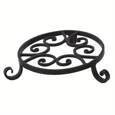 Panacea 8" Old World Forged Black Pot Trivet — photo 1 of 2