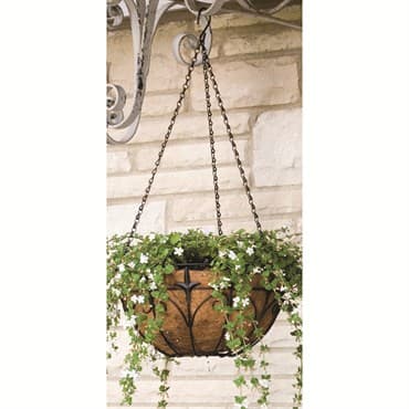 Panacea 14" Classic Finial Hanging Basket — photo 1 of 2