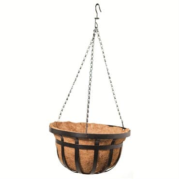 Panacea 14" Flat Iron Hanging Basket — photo 1 of 2