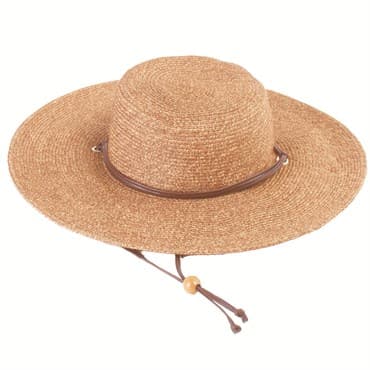 Sloggers Womens Braided Hat Dark Brown Med UPF 50+ — photo 1 of 2