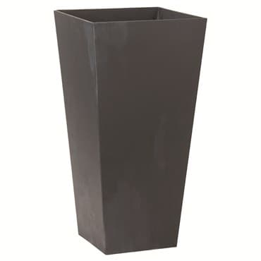 StoneArt Ella 27.5" Tall Planter Black — photo 1 of 2