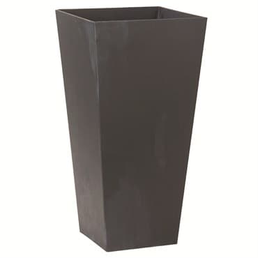 StoneArt Ella 13.5" Tall Planter Black — photo 1 of 2