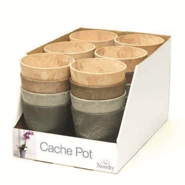 ArtStone 24pc 5" Cache Pot Neutral Color Pack — photo 1 of 2
