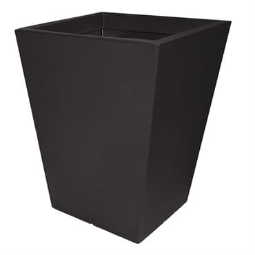 Tusco 22" Cosmo Square Planter Black — photo 1 of 2