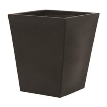 Tusco 18" Cosmo Square Planter Black — photo 1 of 2