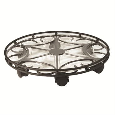 Plastec 21" Saucer Caddy Pro Black — photo 1 of 2