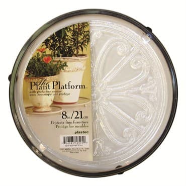 Plastec 8" Plant Platform Flint — photo 1 of 2