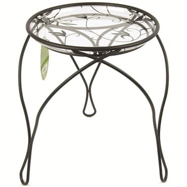 Plastec 13" Elegance Plant Stand Black — photo 1 of 2