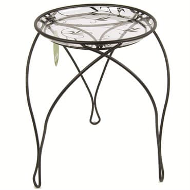 Plastec 17" Elegance Plant Stand Black — photo 1 of 2