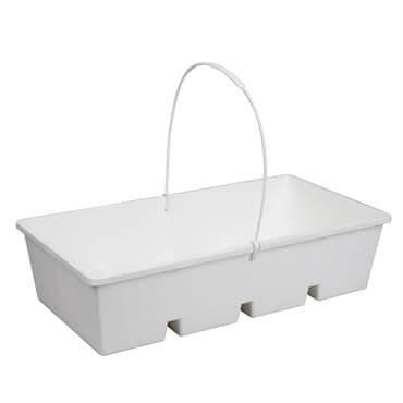 DLN 03.50 JR MRKT BSKT WITH HNDL WHT 50/CS 50CS/PL — photo 1 of 2