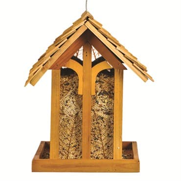 Perky Pet Wood Mountain Chapel Feeder Hang Or Post Mount — photo 1 of 2