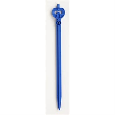 NET 10.6gph Blue Pressure Compensating Spray Stake Single Pattern for Dripper Assembly (Use with 01PSD106-36B or 01PSD106-48B) 50/Bundle — photo 1 of 2