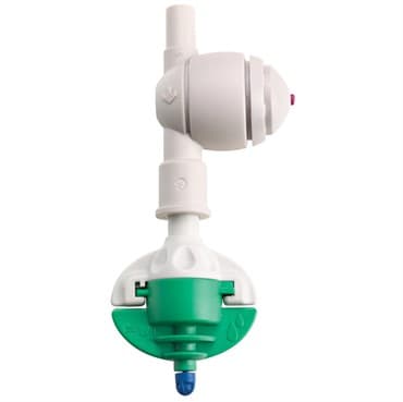 Netafim 11.7gph Green VibroNetafim Micro Sprinkler w/ LPD Anti Drain Valve 32psi 25/BG — photo 1 of 2