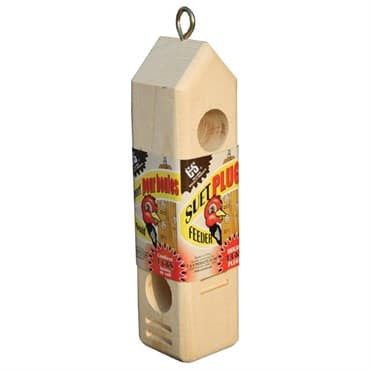 C&S Wooden Suet Plug Feeder Holds 4 Plugs — photo 1 of 2