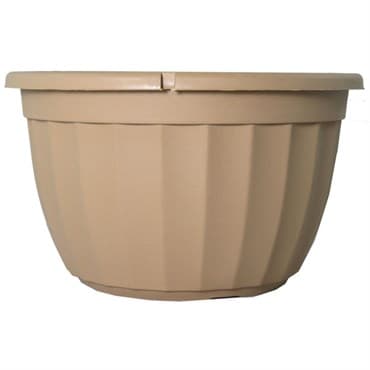 Grower Select 11.00 Serenity Hanging Basket Mocha With Plastic 3 Strand Hanger 72/CS — photo 1 of 2