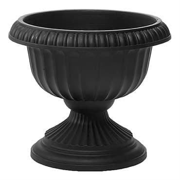 Grecian 18" Urn Black — photo 1 of 2