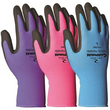 BGC Glove Gardware 15G Nicely Nimble Sgl Nitrile M — photo 1 of 2