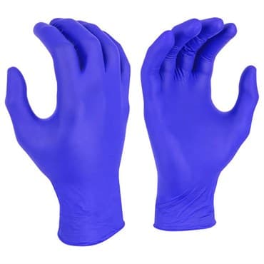 Radians Exam Grade 3 Mil Disposable Nitrile Medium Cobalt Blue 100ct Box — photo 1 of 2