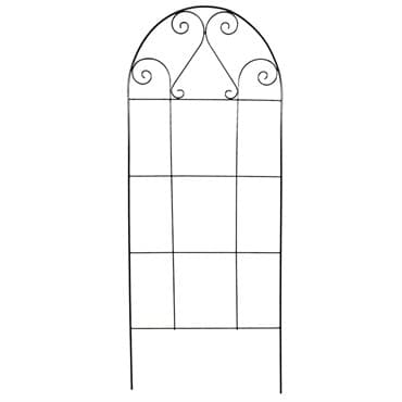 AGW 65"x25" Scroll Trellis Black — photo 1 of 2