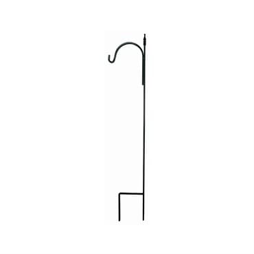 AGW Square Short Single Finial Matte Black — photo 1 of 2
