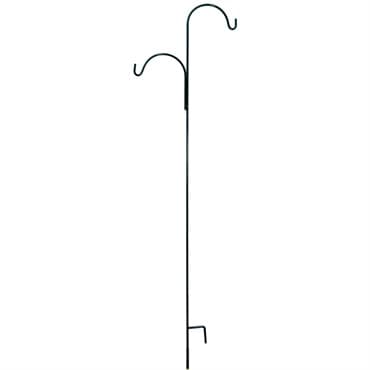 AGW 90"x24" Tall Offset Double Shepherd Hook Black — photo 1 of 2
