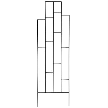 AGW UrbanGarden Contemporary Tall Trellis Matte Black — photo 1 of 2